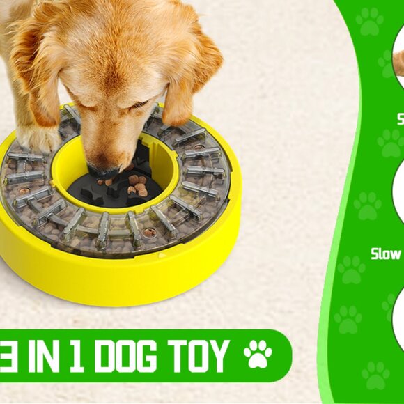 Slow Feeder Dog Bowl~ 17.64 Ounce Capacity- Polypropylene Material- For all size - Picture 5 of 8